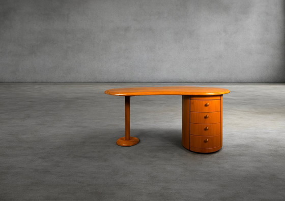 Image 1 of Schreibtisch aus massivem Teakholz von C.F. Christensen für CFC Silkeborg