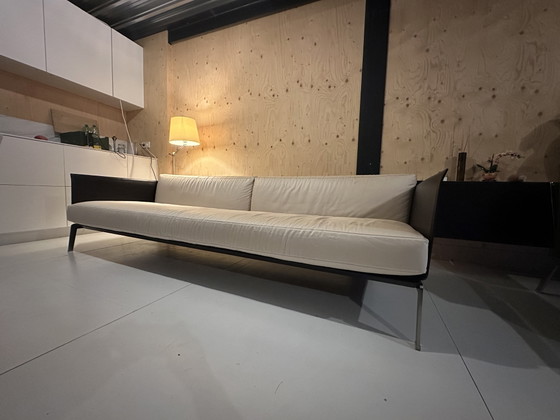 Flexform Happy-Hour Sofa by Antonio Citterio – Italian Design – 3-5 seaters, Cotton, Leather (photo 13 of 15)