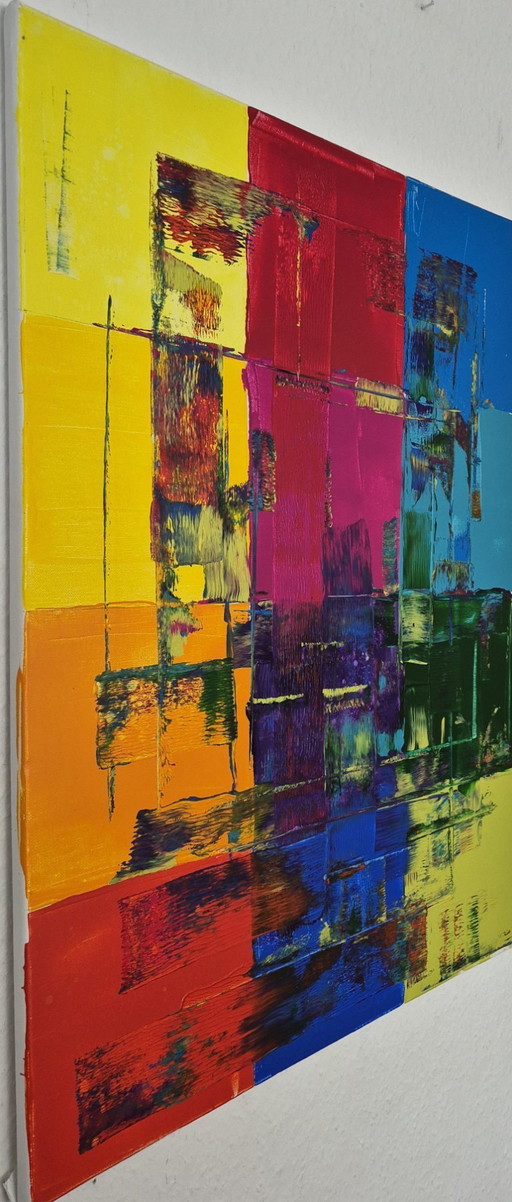 Abstract 833 – schilderijen tekeningen, Canvas (photo 2 of 6)