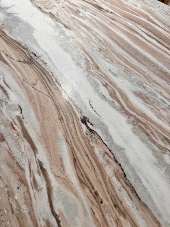 Image 1 of Table Trilope de Draenert en marbre