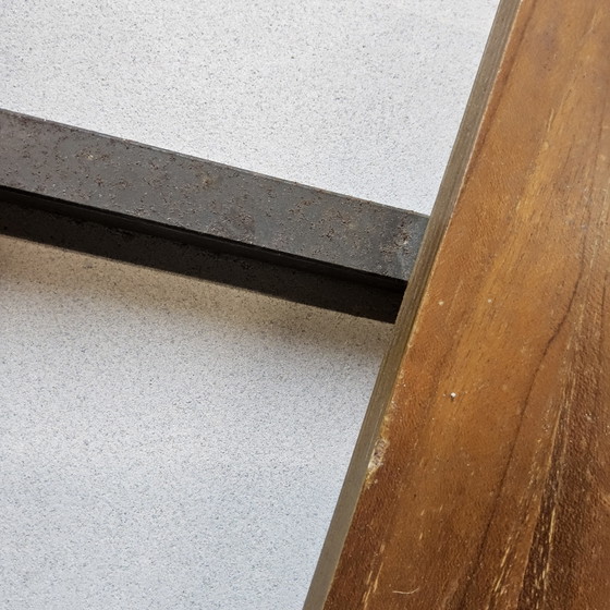 Image 1 of Appendiabiti da parete vintage (anni '60) (appendiabiti in stile Mid-Century Modern) in legno e metallo