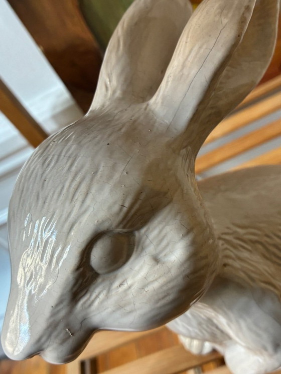 Image 1 of Conejo de cerámica antiguo