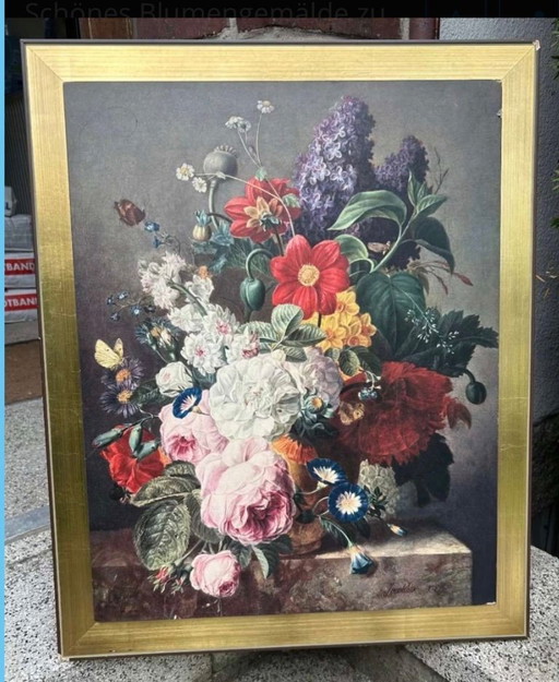 Moïse Jacobber - floral still life 