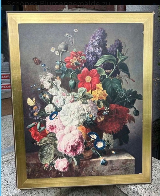 Image 1 of Moïse Jacobber - floral still life 