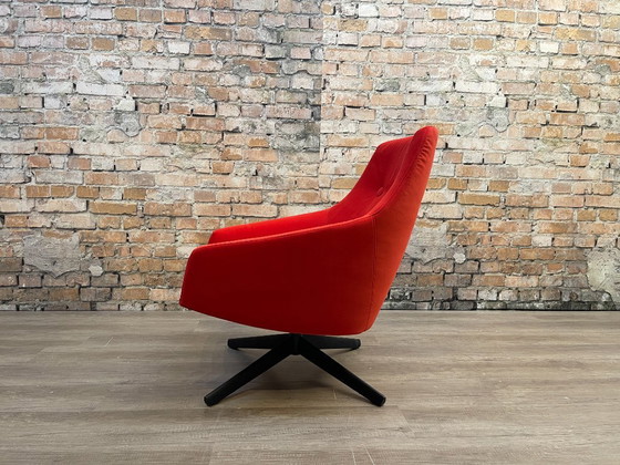 Montis Puk Low – Tissu Rouge | Simon Pengelly – Fauteuils, Metal, Textile (photo 7 of 21)