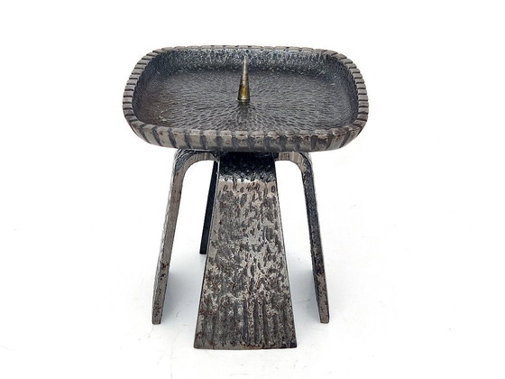 Image 1 of Candelabro de hierro fundido japonés
