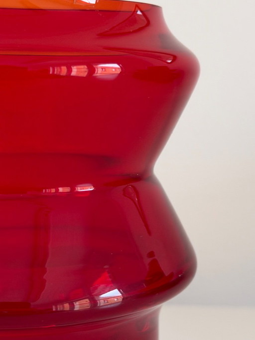 Tuulikki Vase By Tamara Aladin For Riihimäen Mid Century Design – vazen, Glass (photo 2 of 5)
