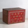 Malle chinoise ancienne peinte en bois de pin – Chine, circa 1930 – Armoires de rangement, Metal (photo 6 of 40)