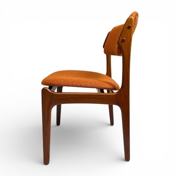 Image 1 of Ensemble de 4 chaises Erik Buch modèle 049