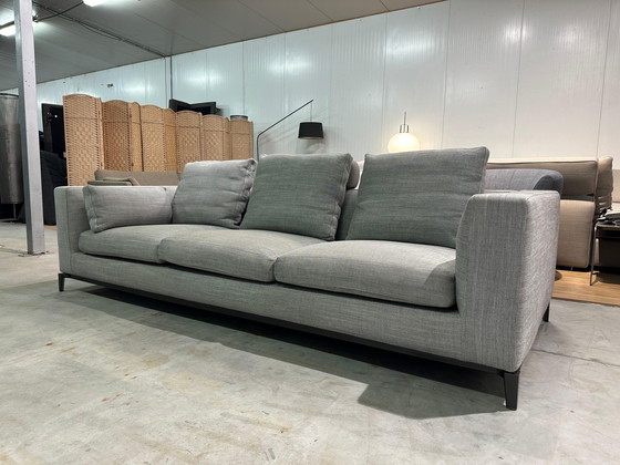 Image 1 of Minotti Andersen 3/4-Seater Gray + Headrest