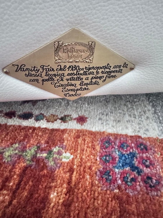 Image 1 of Frau Vanity Fair Sessel in Cremeweiß