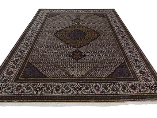 Mahi de Tabriz - 305 x 204 cm - Noué à la main