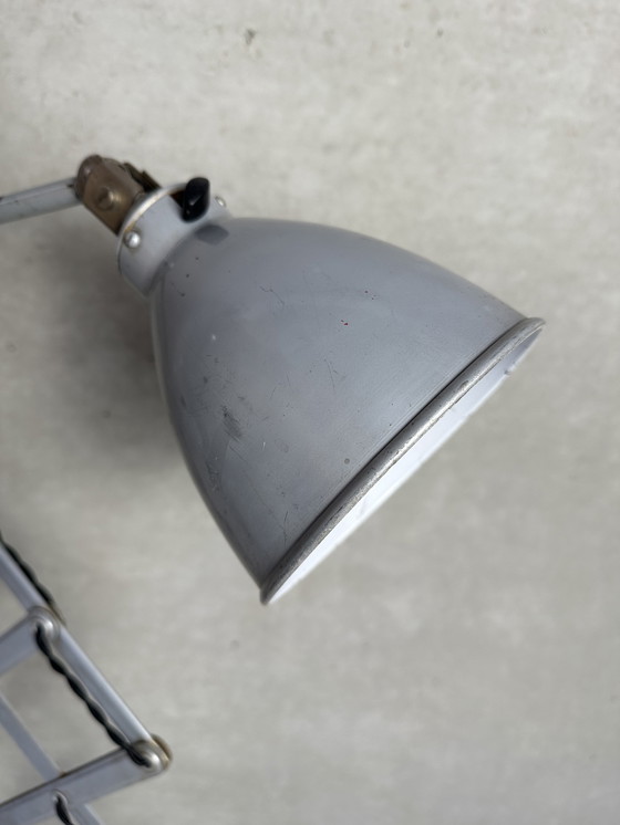 Image 1 of Vintage industriële schaarlamp AGI