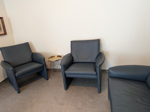 Set Leolux Antipode, 1 divano e 2 poltrone 