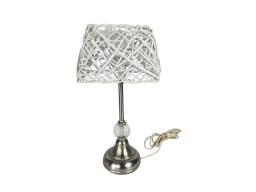 Ikea - Model Knepp - Type B0411 - Glass - Nickel - Wood - 90's