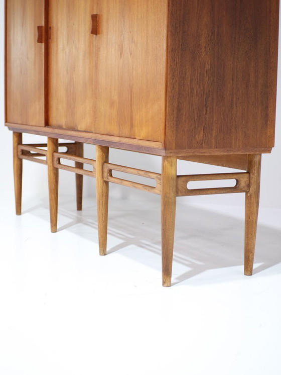 Image 1 of Highboard Illum Wikkelsø model 90 Deens vintage