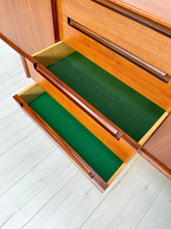 Image 1 of Vintage Minimalistic Danish Teak Sideboard 60s