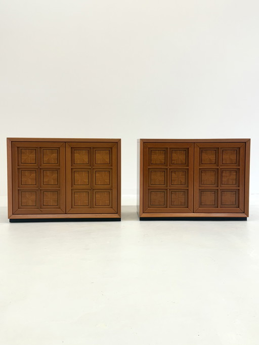 Buffet italien brutaliste Caccia Alla Volpe For Linea Arredo