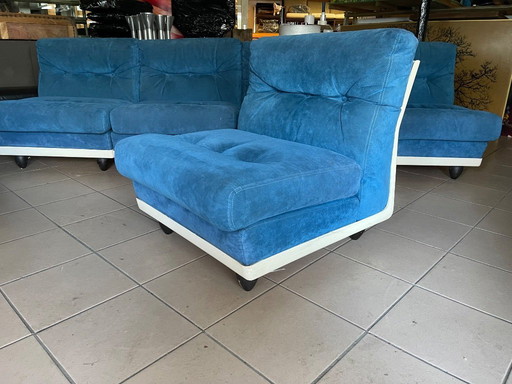 Fauteuils lounge italiens modernes vintage, années 1970