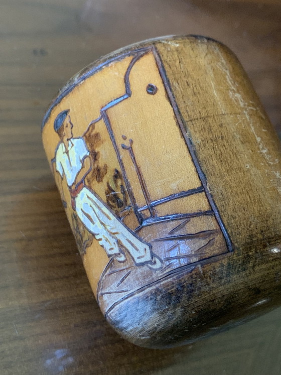Collector - Casse-Noix à Vis Bussy d’Après Louis Floutier - Époque Art Déco – Cadeaux, Wood (photo 4 of 13)