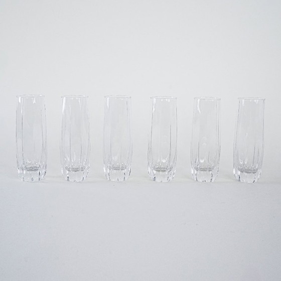 Image 1 of Set di sei bicchieri, design italiano, anni '60, made in Italy