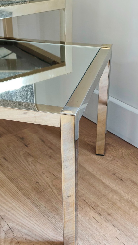 Image 1 of Trio di tavolini impilabili completamente rinnovati