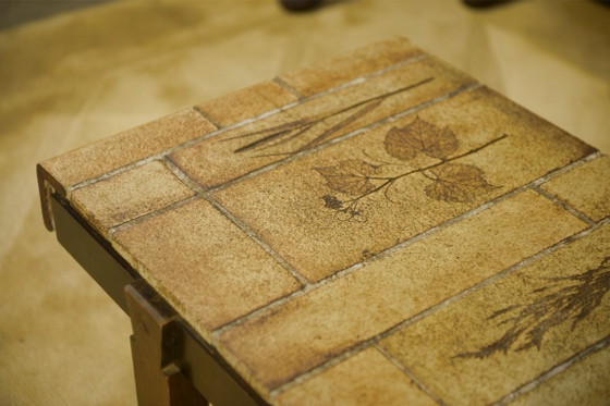 Image 1 of Ceramic coffee table by Roger Capron, Herbier model, 1960s