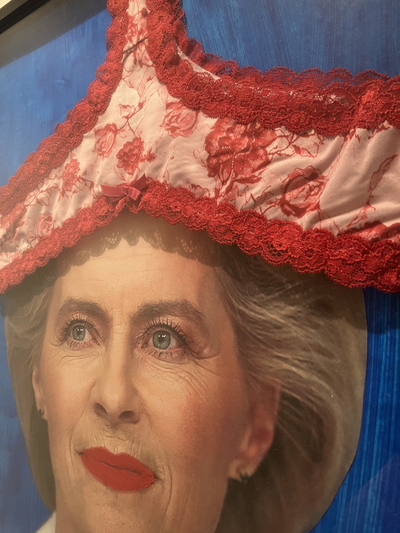 Image 1 of Tecnica mista - “Ursula von der Leyen” - Musée dus Slip - - Jan Bucquoy - 2020