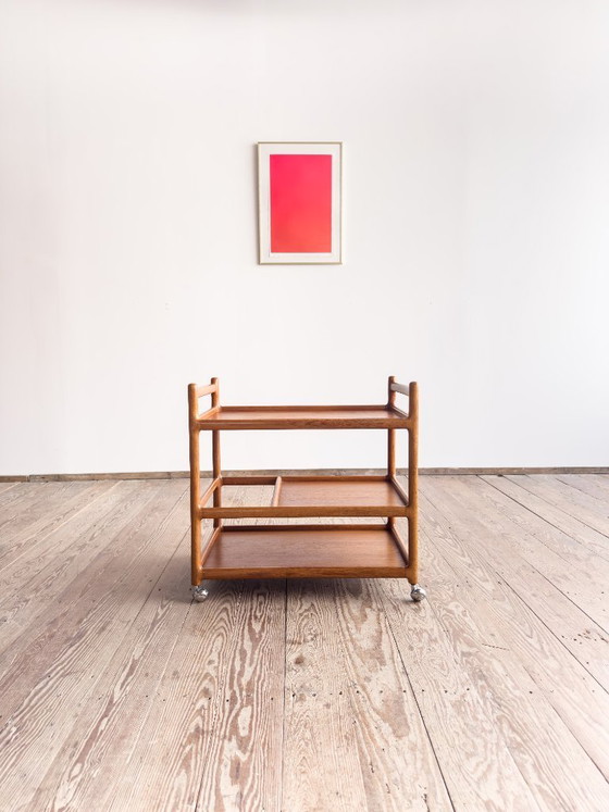 Image 1 of Teak Bar Cart for Andreas Tuck