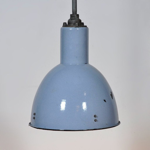 Industriële Bauhaus hanglamp, jaren 50