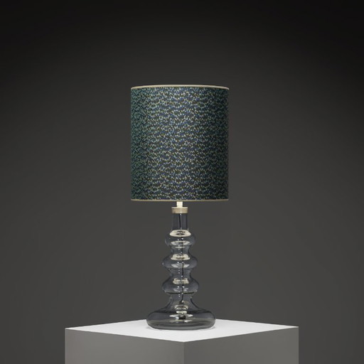 Grande Lampe de Bureau en Verre par Hsin-Lun Ling pour Holmegaard