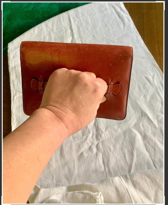 Rare Sac Pochette "Sac De Ville" HERMÈS D'Époque Art Déco (1925) – Pièce De Musée / Patrimoine – Sacs a main (photo 4 of 17)