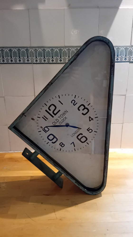 Image 1 of Double-sided wall clock / station clock