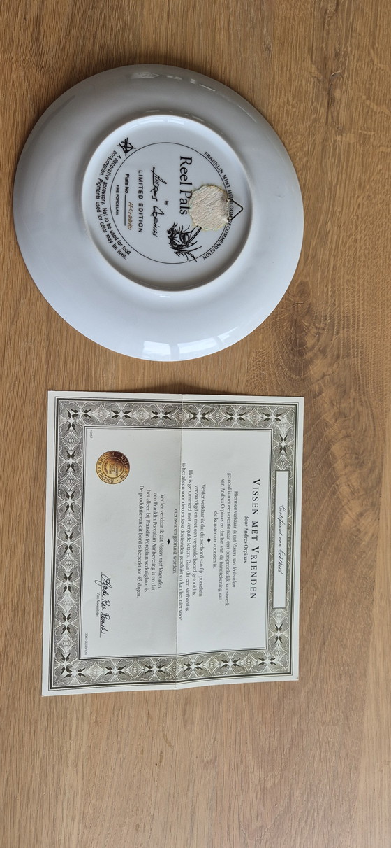 5x piatti decorativi Franklin Mint, edizione limitata – Decorazione, Oro, Porcellana (photo 2 of 10)