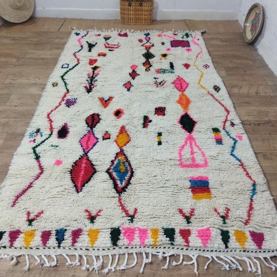 Image 1 of Colorful Tribal Berber Rug – Colorful Tribal Berber Carpet | 267 × 163 cm