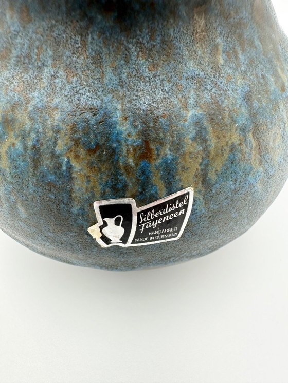 Image 1 of West Germany Vase Silberdistel