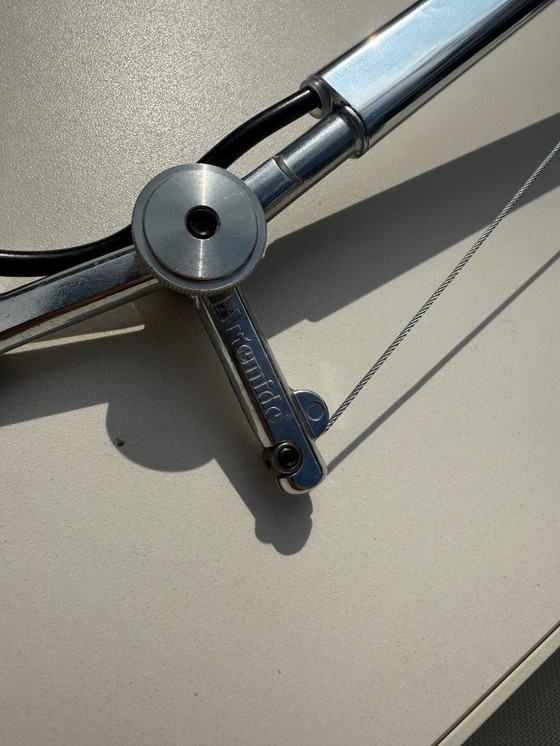 Image 1 of Artemide Tolomeo Mini Desk Lamp – Silver – Iconic Italian Design