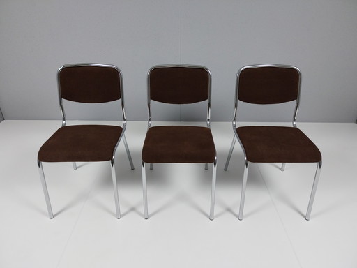 3 x Vintage Chairs from Bulo, Belgium 1970s