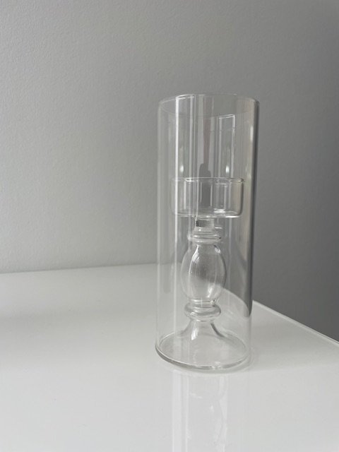 Image 1 of Set of 2 Serax "Tube" Windlights/Vases - design René Barba