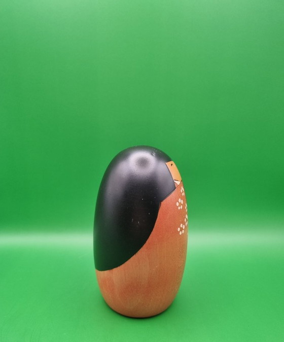 Preciosa kokeshi Shiawase de Usaburo – Objetos decorativos, Wood (photo 2 of 7)