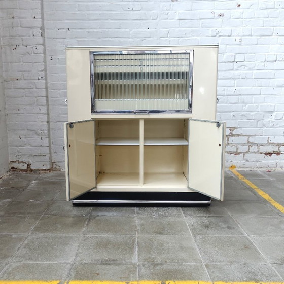 Image 1 of Vintage industrieel tandarts kabinet