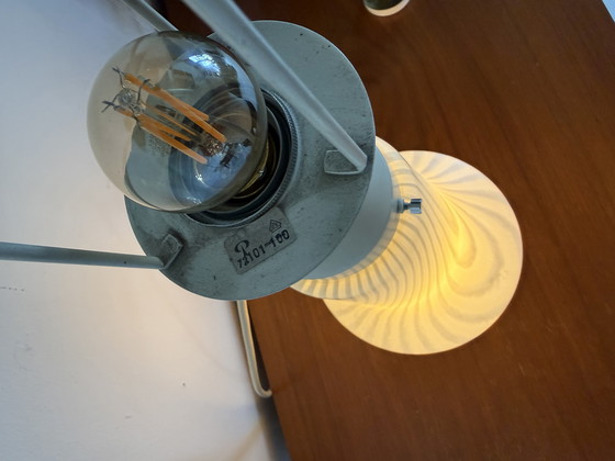 Image 1 of Lampe champignon zèbre XL vintage, Peill & Putzler '70