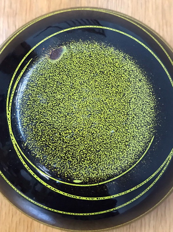 Vintage 60s Cathrineholm of Norway Enamel "Saturn" Bowl – Table accessories, Metal (photo 10 of 10)
