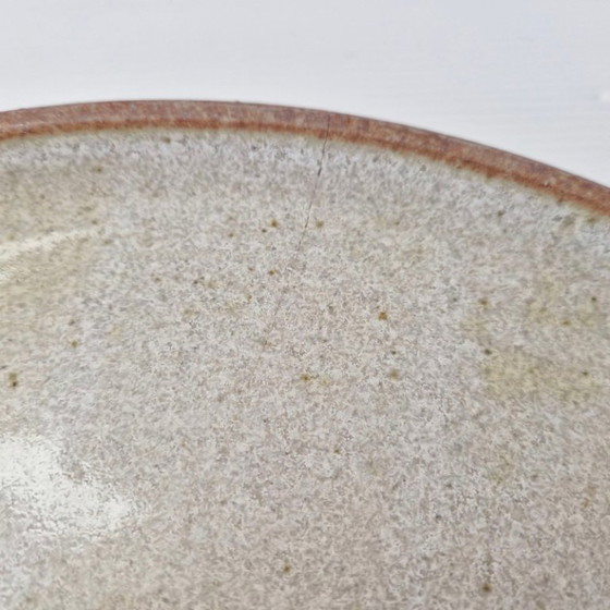 Image 1 of IMPORTANT VINTAGE 1970 PYRITE STONEWARE SERVING PLATTER LA BORNE 70S 1970S