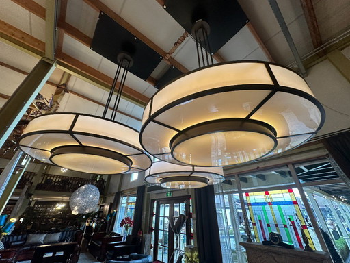 Lampes Art déco de Sir Edwin Lutyens. Midland Bank