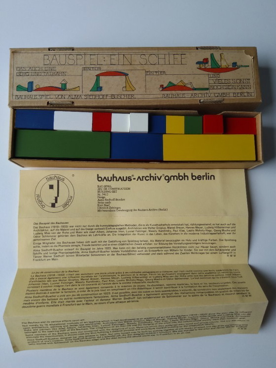 Image 1 of Bauhaus Spiel von Alma Siedhoff-Buscher