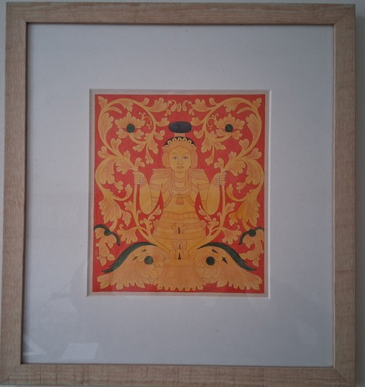 Naricatha, painted on paper. Buddha