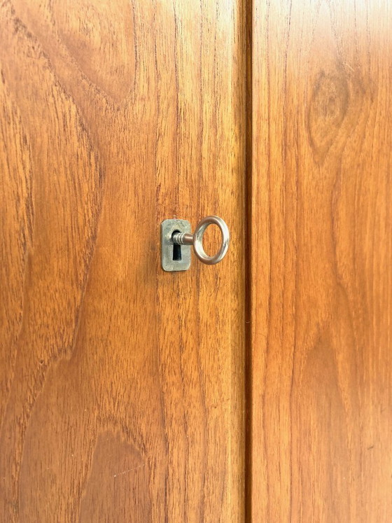 Image 1 of Vintage mid-century teak wardrobe 1960s