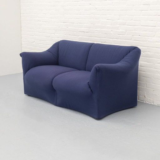 Cassina Tentazione Zweisitzer-Sofa Mario Bellini 70er Jahre