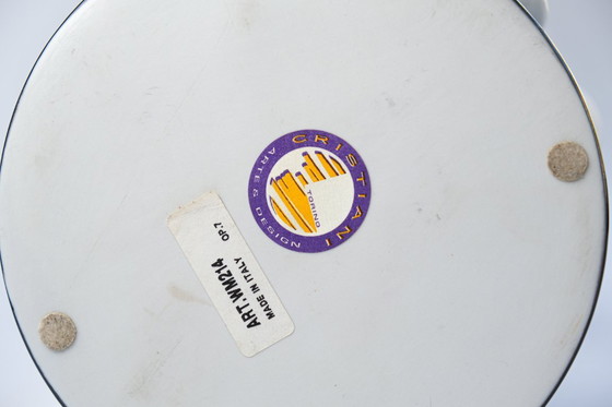 Image 1 of Ettore Sottsass Postmodern "Tigris" Porcelain Vase For Memphis Milano, 1983